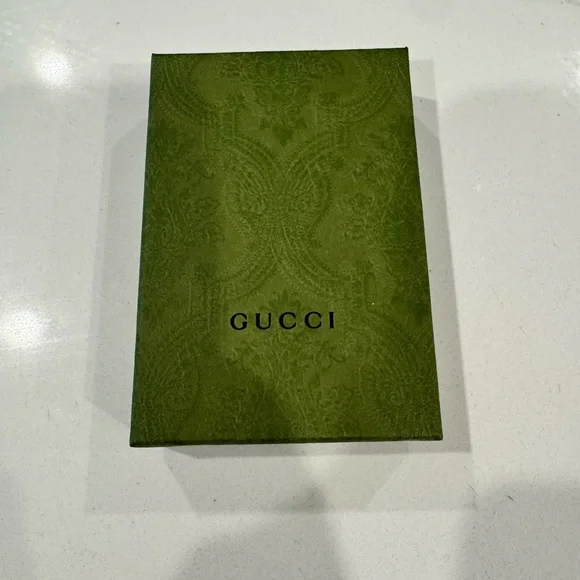 Gucci Navy Leather Card Holder - Picture 7 of 7